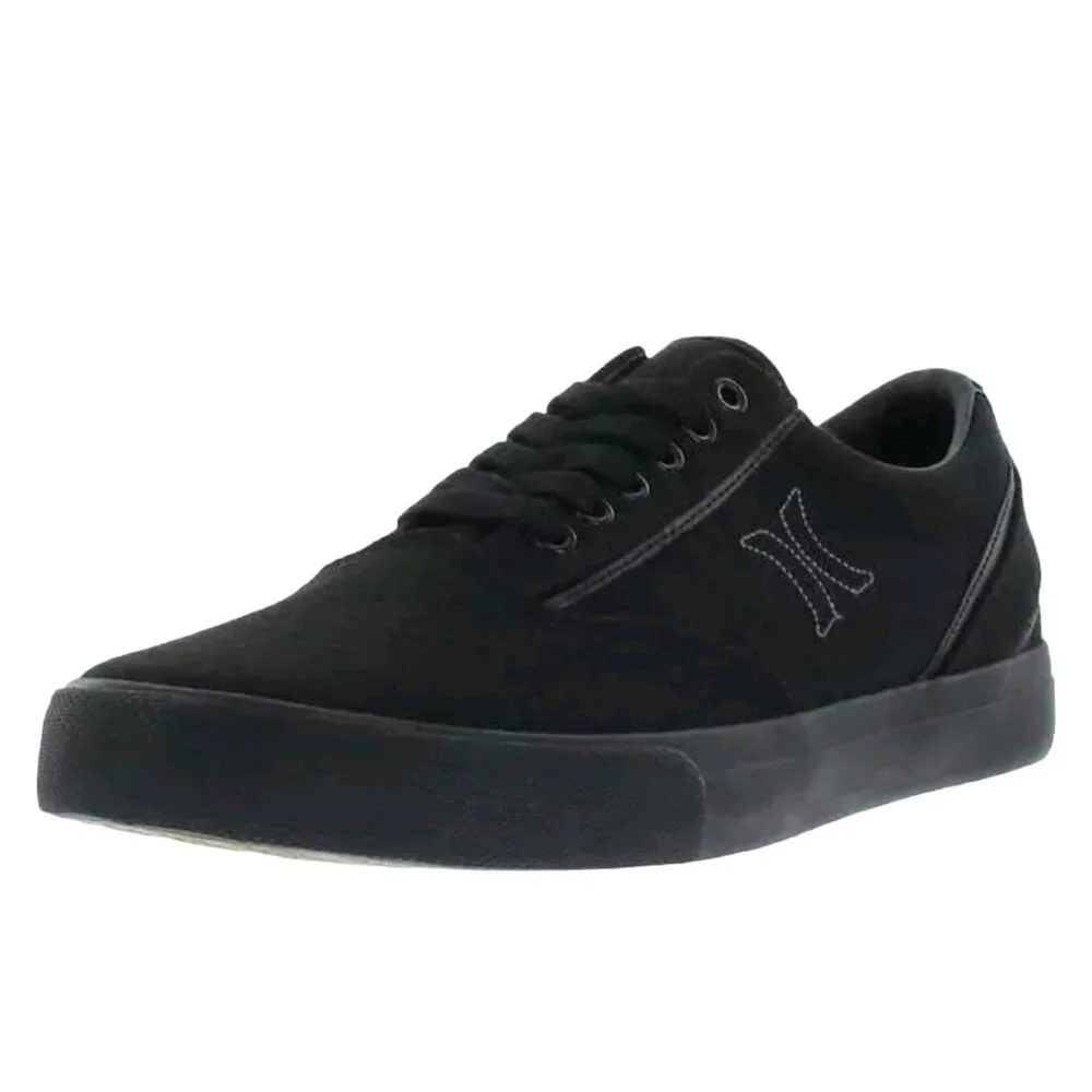 Hurley 8 Sneaker Men Arlo Canvas Lace-up Casual Shoes Classic Black Athleisure